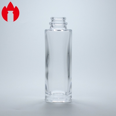 30 ml runde, klare Kosmetikparfümflasche aus Glas