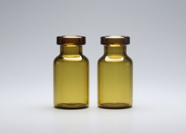 bernsteinfarbiges Medizin-niedriges Borosilicat-kleine Glasphiole der Einspritzungs-2ml