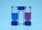 transparente chromatographische Schraubverschluss- Glasflasche 1.5ml mit Plastikkappen