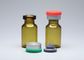 bernsteinfarbiges Medizin-niedriges Borosilicat-kleine Glasphiole der Einspritzungs-2ml