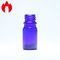 Leere Flaschen des blauen Glasätherischen öls der tropfenzähler-Kappen-5ml