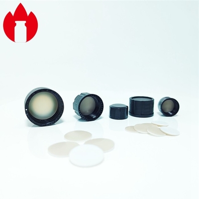 13 mm 18 mm schwarze PP-Schraubkappen mit Gewinde