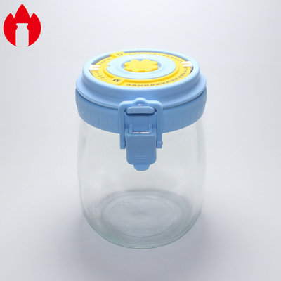 500 ml 1000 ml Glasflasche mit Plastikkappe