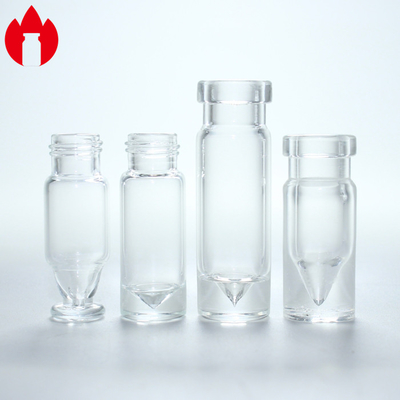 0.5mml 2ml V-förmige Unterflasche mit Krempel- oder Schraubhals Medizinischer Glasflasche
