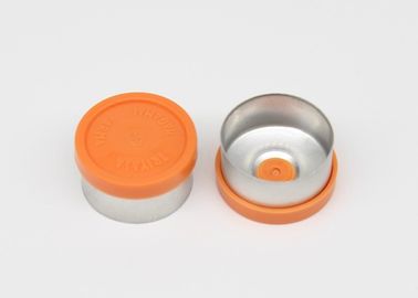 13mm orange pharmazeutische Injektionsflasche-Kappen mit Vor-Einrückung