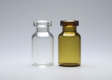 2ml klären sich und bernsteinfarbige medizinische oder kosmetische niedrige Borosilicat-Glas-Phiole