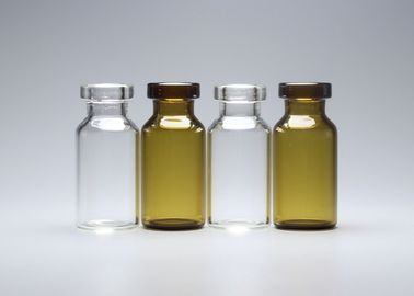 3 ml klare und bernsteinfarbene Medizin mit Krumpelfläche Glasröhre für Injektion