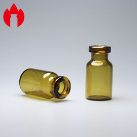 bernsteinfarbige niedrige Glasrohr-Phiole des Borosilicat-2ml benutzt für Einspritzung
