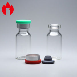 pharmazeutischer Antivirenimpfstoff-Glasflasche Vial With Flip Off Cap des freien Raumes 3ml