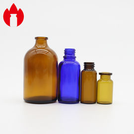 Leere winzige Pharma-Glasfläschchen