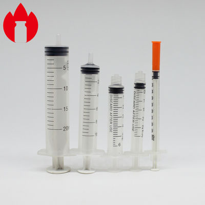 leere Wegwerfplastikspritzen-flüssige Medizin-Spritzen-Masse 1ml 2ml 3ml 5ml 10ml