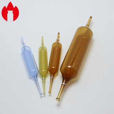 Glasampulle 1ml-20ml Leere, klare oder Amberfarma Injektionsglasampulle
