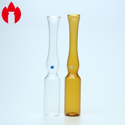 Glasampulle 1ml-20ml Leere, klare oder Amberfarma Injektionsglasampulle