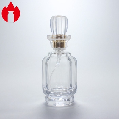 Maßgeschneiderte Glasflasche für Kosmetikparfüm mit Pumpensprühgerät