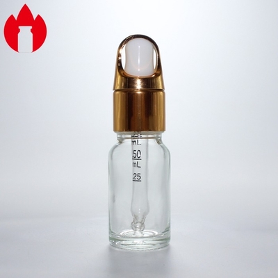 10 ml klare kosmetische ätherische Öl-Tropffflasche Glasflasche