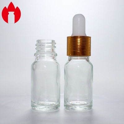 10 ml klare kosmetische ätherische Öl-Tropffflasche Glasflasche