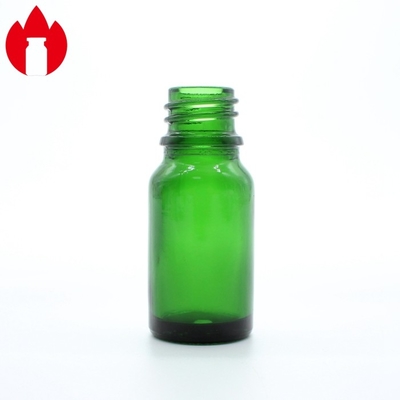 10 ml grüne ätherische Ölflasche aus Glas mit Plastikkappe