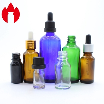 Injektions- oder Kosmetikparfum mit ätherischem Öl Glasflasche