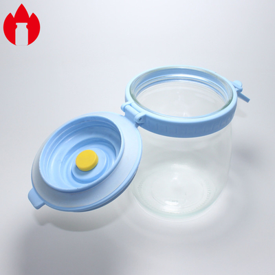 500 ml 1000 ml Glasflasche mit Plastikkappe