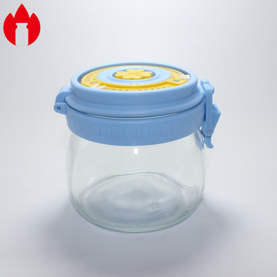 500 ml 1000 ml Glasflasche mit Plastikkappe