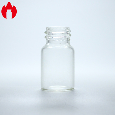 5 ml durchsichtige Schrauben Mundglasflasche mit Aluminiumkappe