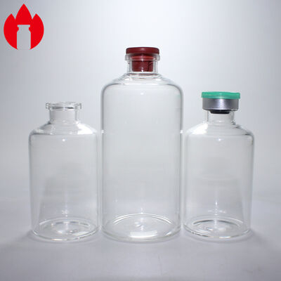 100 ml 100R klare medizinische Boroslikat-Glasflasche