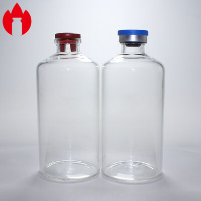100 ml 100R klare medizinische Boroslikat-Glasflasche