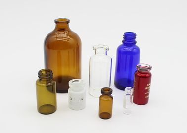 Injektions- oder Kosmetikparfum mit ätherischem Öl Glasflasche