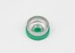 13mm flacher grüner medizinischer Injektionsflasche-Kappen-leichter Schlag weg von den einfachen geöffneten Kappen