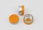 Orange pharmazeutische Aluminiumplastikkombinations-Kappe des Großhandel-13mm