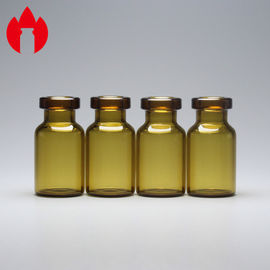 2ml klären sich und bernsteinfarbige medizinische oder kosmetische niedrige Borosilicat-Glas-Phiole