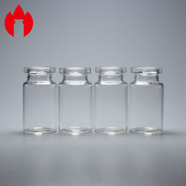 Kundengebundene transparente medizinische Glasrohr-Phiolen des Borosilicat-5ml