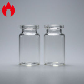 Kundengebundene transparente medizinische Glasrohr-Phiolen des Borosilicat-5ml