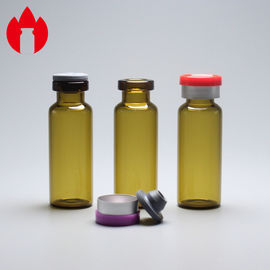 Falz-Hals-Apotheken-niedrige Borosilicat-Glas-Phiolen-Verpackung 4ml Brown