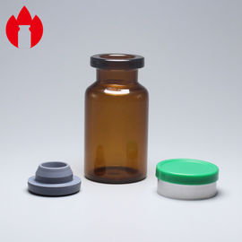 bernsteinfarbige pharmazeutische Glasphiole 10R
