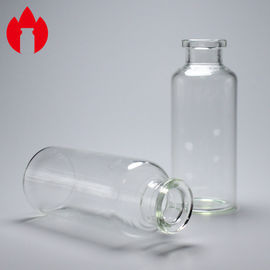 Medizinisches klares oberstes multi Gebrauchs-Borosilicat-Röhrenglasphiole des Falz-30ml