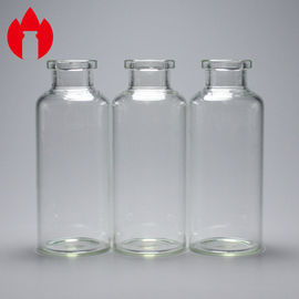 Medizinisches klares oberstes multi Gebrauchs-Borosilicat-Röhrenglasphiole des Falz-30ml