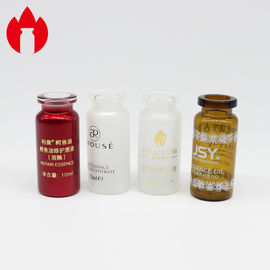 Glasflasche der kosmetischen Phiolen-1-50ml fertigte Größe mit dem Druck /Hot Stempeln besonders an