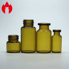 Leere Einspritzungs-medizinische Glasphiolen-Falz-Spitze und Schraubverschluss- Phiole