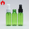 Grüne transparente kosmetische Verpackenschraubverschluss- Phiolen 30ml