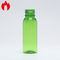 Grüne transparente kosmetische Verpackenschraubverschluss- Phiolen 30ml
