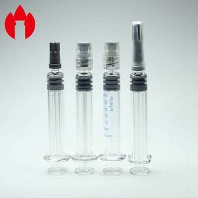 neutraler Glas-Spritze Luer-Verschluss des Borosilicat-2.25ml für medizinisches und kosmetisches