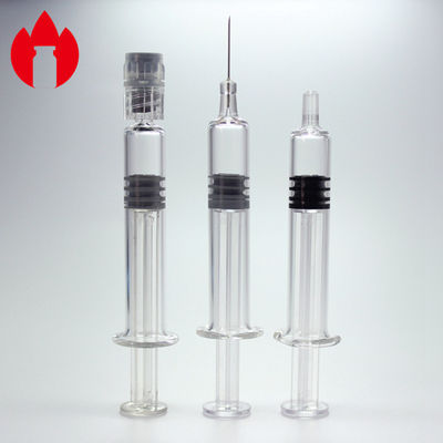 5,0 Prefilled Borosilicat-Glas der neutralen Person die Kapazität der Spritzen-2.25ml für medizinisches