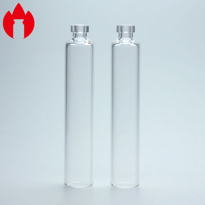 Klare neutrale Kapazität der Borosilicat-Glas-Patronen-3ml für medizinische Verwendung