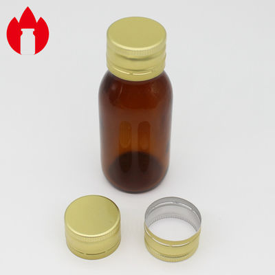 Oral Flüssigglasflasche Pilfer-Sperrverschluss, 28mm Aluminiumkappen