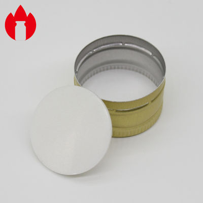 20mm 22mm 25mm 28mm Aluminium Pilfer Proof Caps für Schraubflasche