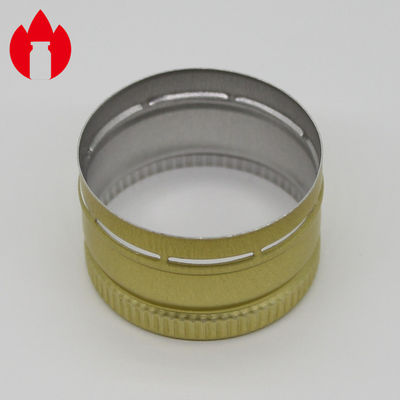 Oral Flüssigglasflasche Pilfer-Sperrverschluss, 28mm Aluminiumkappen
