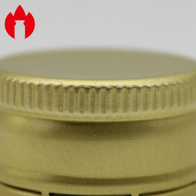 Oral Flüssigglasflasche Pilfer-Sperrverschluss, 28mm Aluminiumkappen