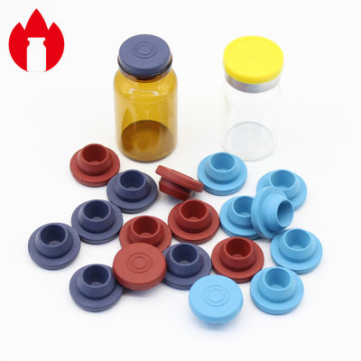 Dauerhaftes medizinisches Gummistopfen, 20mm Gummistopfen mit verschiedener Farbe