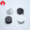 20mm klarer oder schwarzer Falz-Plastiküberwurfmuttern für Falzphiole